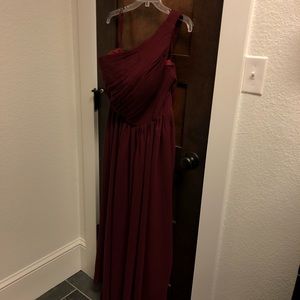 Maroon Gown